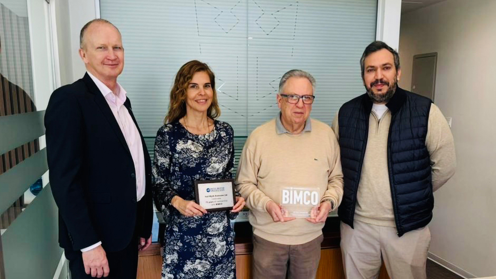 BIMCO award presented