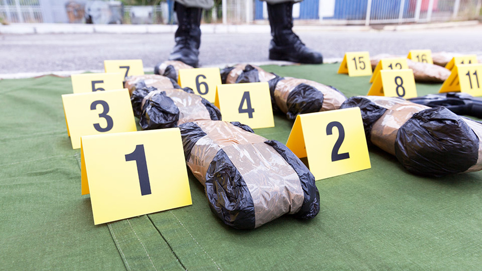 Pieces of evidence of smuggling 