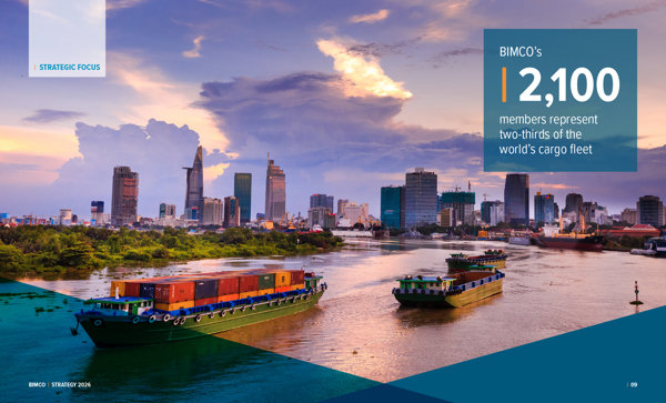 BIMCO represents two thirds of the global fleet