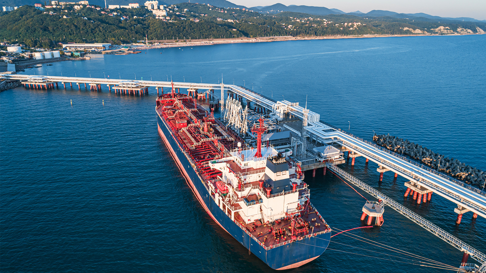 Vessel at berth