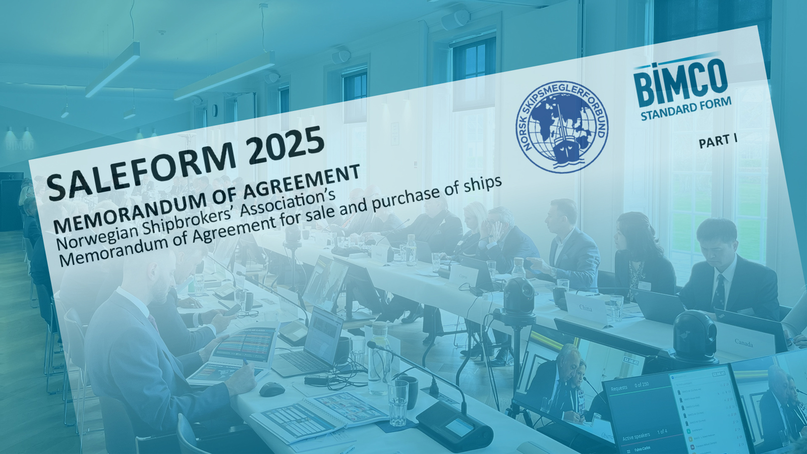 SALEFORM 2025 superimposed over a meeting